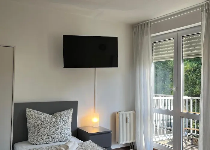 아파트 Monteurwohnung Und In Weiden *